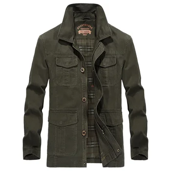 2023 Новая мужская куртка из чистого хлопка 98 с лацканами, Осенний повседневный спортивный стиль 8303