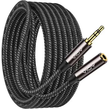3,5 мм AUX Стерео аудио кабель от мужчины к женщине Удлинители для наушников для наушников iPad Смартфон планшет Медиаплеер и т. Д