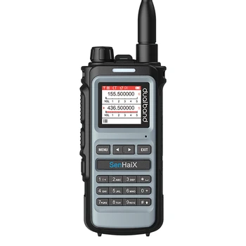8600 UHF VHF Ветчинная рация TPU Двухдиапазонный Ветчинный Приемопередатчик Переговорное устройство Портативное радио 2000 мАч