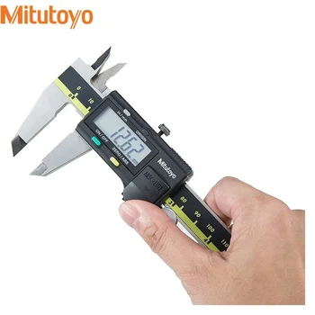 Mitutoyo штангенциркуль 0-200 мм ЖК-дисплей 500 196 20 Электронный измерительный ручной инструмент из нержавеющей стали Линейка