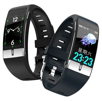 Xiaomi E66 inteligentny zegarek pomiar temperatury ekg tętno ciśnienie krwi nadgarstek tlenowy zdrowie bransoletka Fitness Band