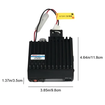 Автомобильное мобильное радио Портативная Съемная зажигалка с двойным Дисплеем Регулируемые программируемые портативные рации
