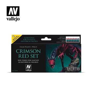 Испанский Набор AV Crimson Red Deep Red (8 * 17 мл) 74103