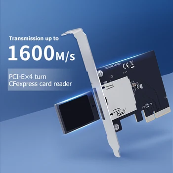 Кард-ридер PCIE-CF Адаптер для жесткого диска PCI-E X4 Плата конвертера CF-Адаптер для чтения карт памяти Типа B