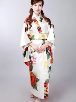 Костюм Тан Национальный костюм Кимоно Из ткани из полиэфирного волокна Сценический костюм Ханфу Косплей