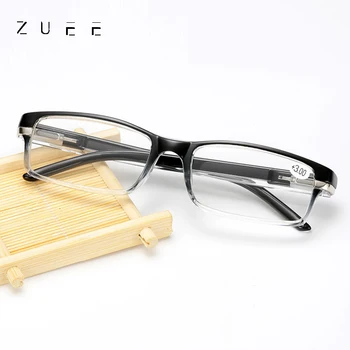 Мужские Очки для чтения ZUEE, классические очки по рецепту, Модные очки для пресбиопии, очки в прогрессивной цветной оправе, Унисекс