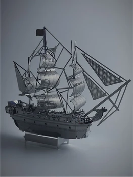 Пиратский Корабль 3d Металлическая Головоломка Креативная Декомпрессионная Трехмерная Модель Украшения Хороший Подарок Другу