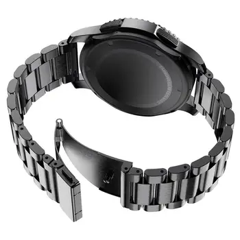 Ремешок из нержавеющей стали для Samsung Galaxy watch 3 45 мм/46 мм ремешок Gear S3 Frontier 46 22 мм браслет Huawei watch GT/2/2e/pro ремешок