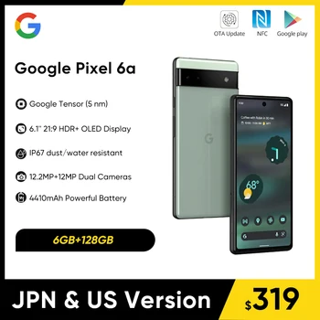 Смартфон Google Pixel 6A 5G 6,1 