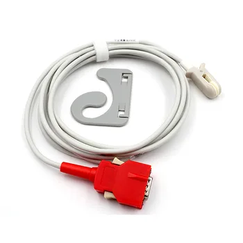 Совместим с датчиком SpO2 Masimo MLNCS Rainbow Ear-clip (для взрослых/ветеринарных), разъемом M3 (20PIN), материалом кабеля TPU