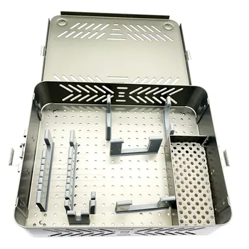Стерилизационный кейс Алюминиевая коробка для электрического костного сверла, Ортопедические инструменты