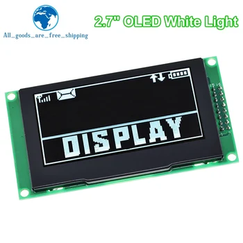 TZT 2,7-Дюймовый OLED-дисплей с разрешением модуля 128 *64P SSD1322 16Pin SPI PM Материал SPI 16 Уровней серого Для Arduino