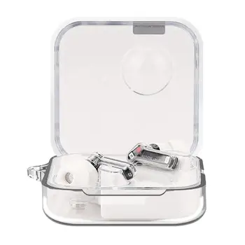 Прозрачный защитный чехол для Nothing Ear 1 TWSEarphone Аксессуары Зарядная коробка Чехол для Nothing Ear Силиконовая оболочка